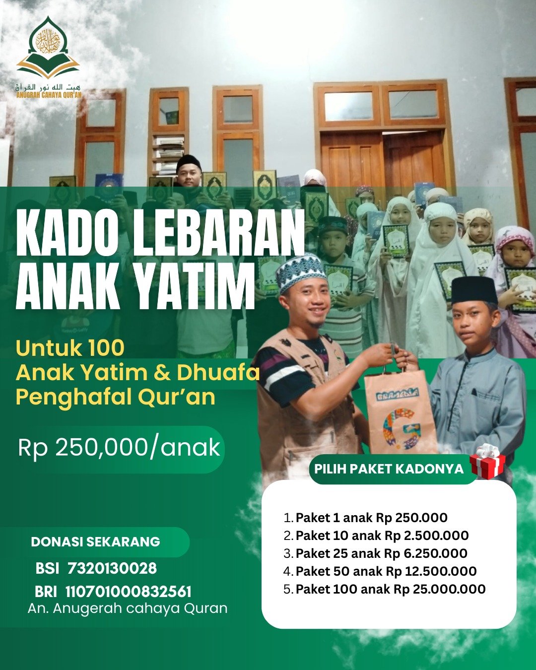 Berbagi Kebahagiaan untuk Yatim dan Dhuafa