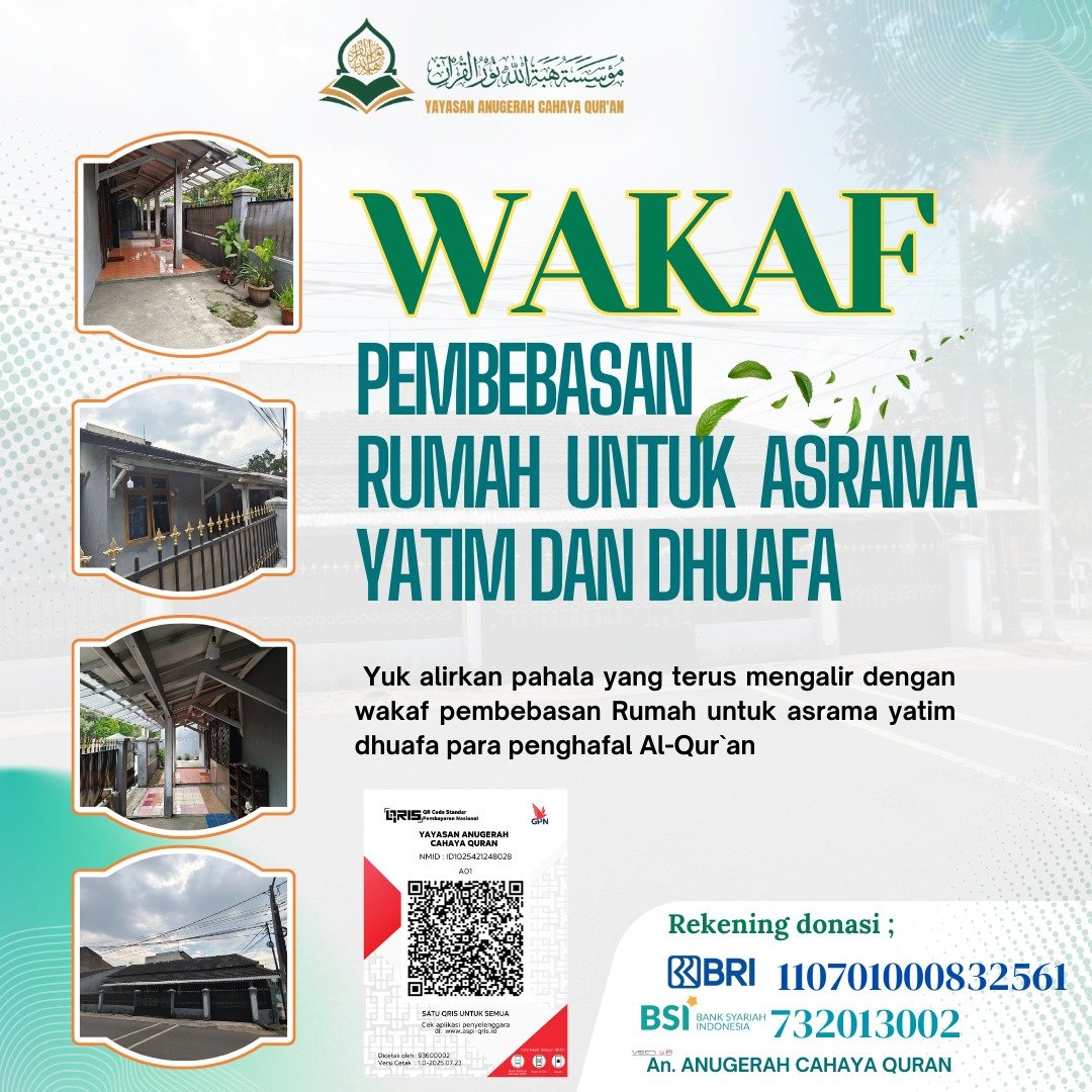 Wakaf Pembebasan Rumah